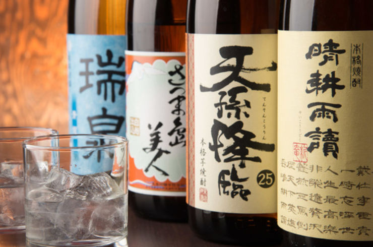 こだわりの焼酎
